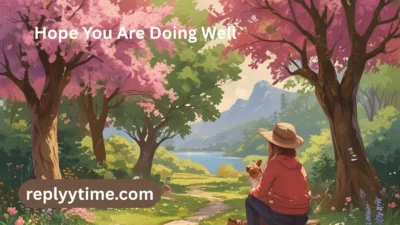 Hope You Are Doing Well