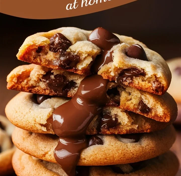 Soft Chocolate Chip Cookies at Home