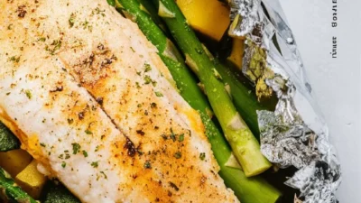 Baked Tilapia and Vegetable Casserole Recipe