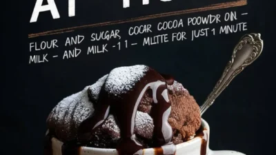 Microwave Mug Cookie at Home