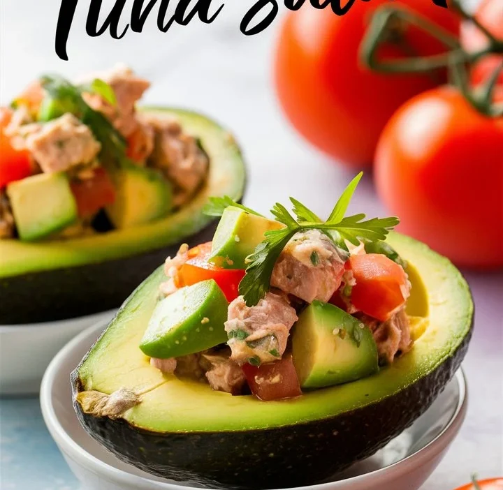 Creamy Avocado Tuna Salad at Home