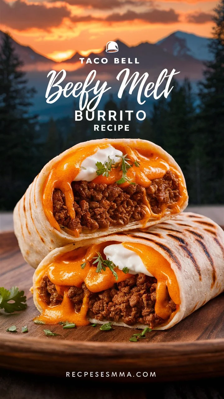 Taco Bell Beefy Melt Burrito Recipe