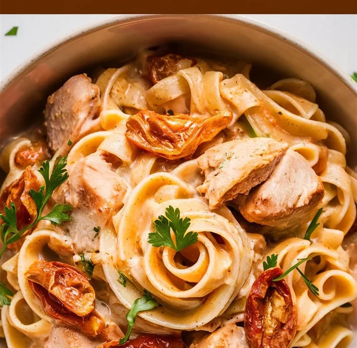 Creamy Tomato Chicken Pasta Recipe