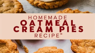Homemade Oatmeal Cream Pies Recipe
