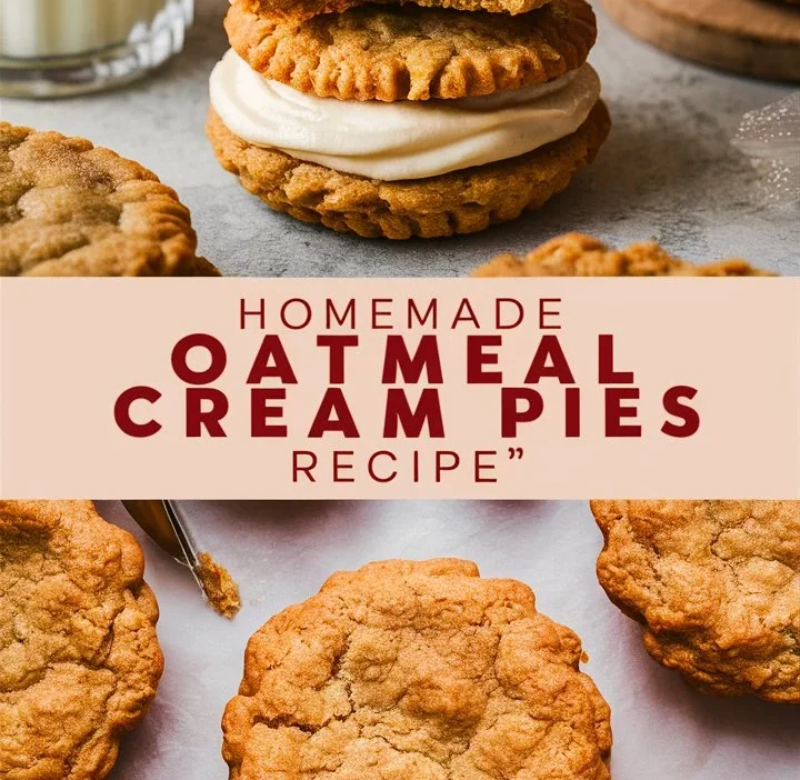 Homemade Oatmeal Cream Pies Recipe