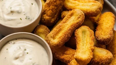 Crispy Fried Pickles Recipe