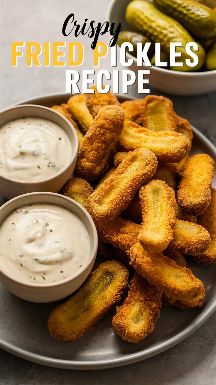 Crispy Fried Pickles Recipe