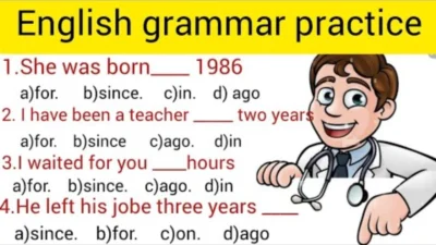 Grammar Practice with Answers