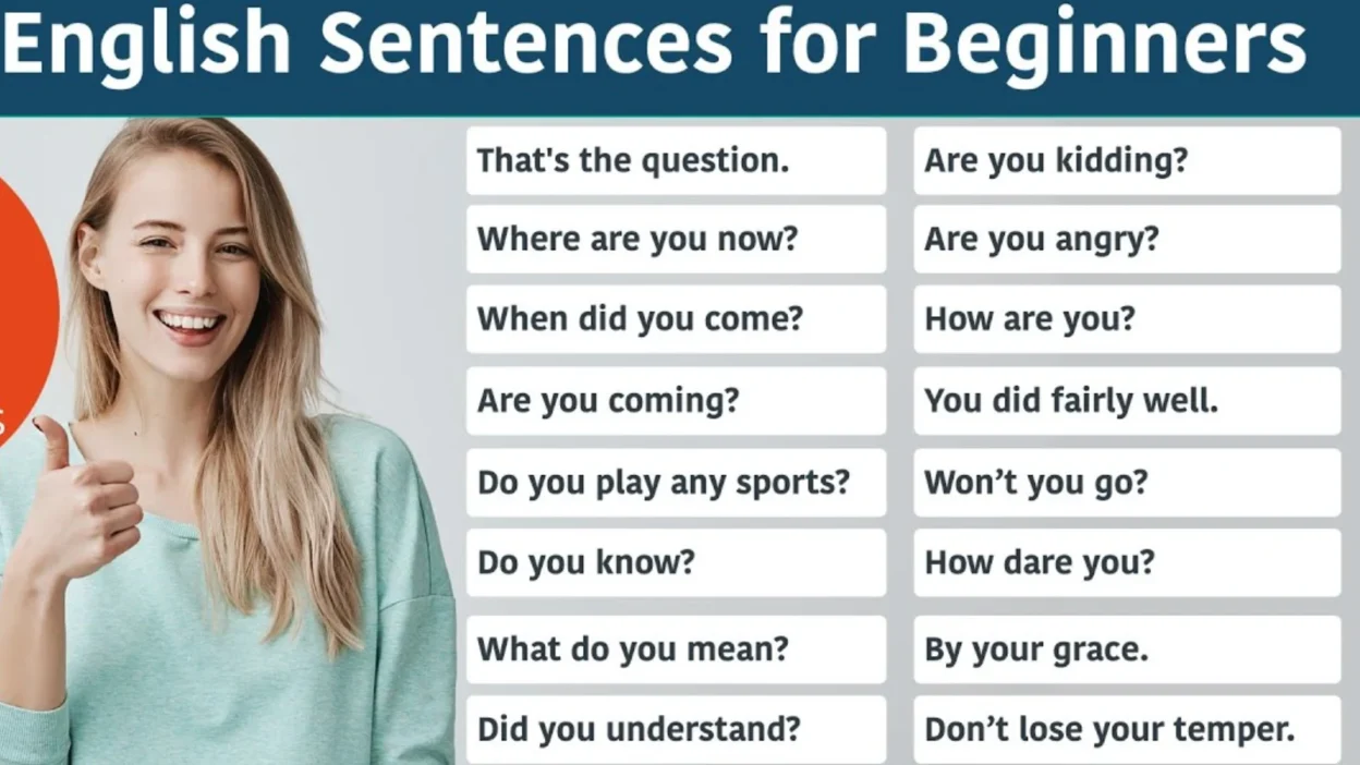 English Sentences for Beginners