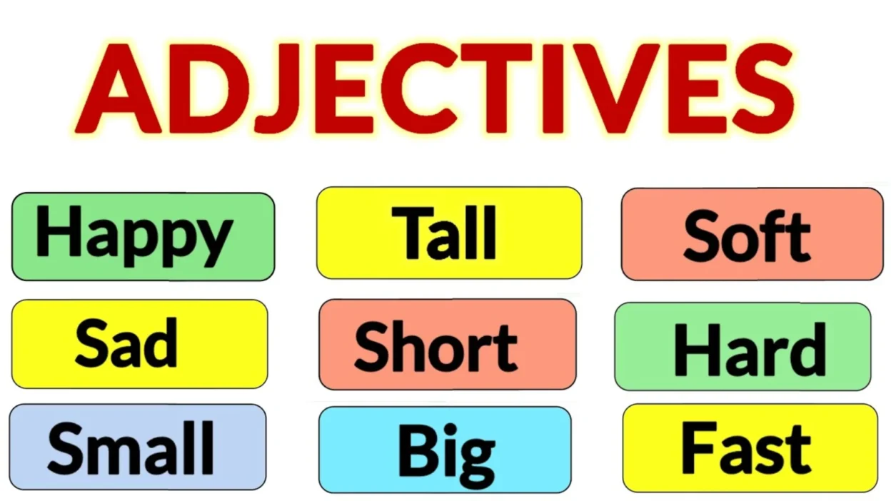 Adjectives in English