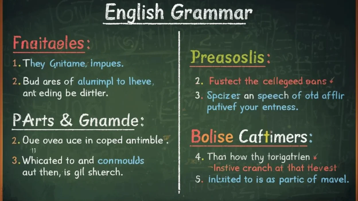 english grammar rules with examples