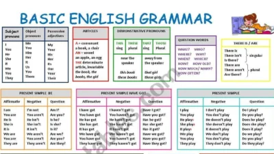 English Grammar Basics