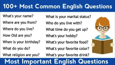 English Conversation Practice Questions