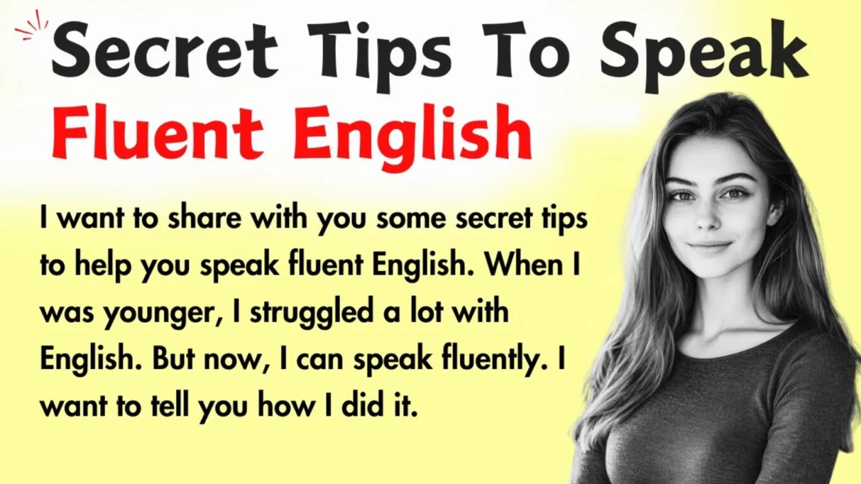 English Speaking Fluency Tips