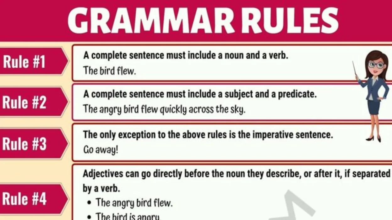 English Grammar Rules