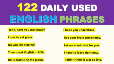 English Phrases for Daily Use
