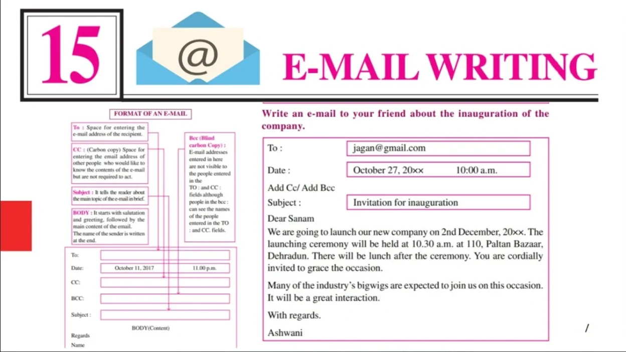 English Email Writing