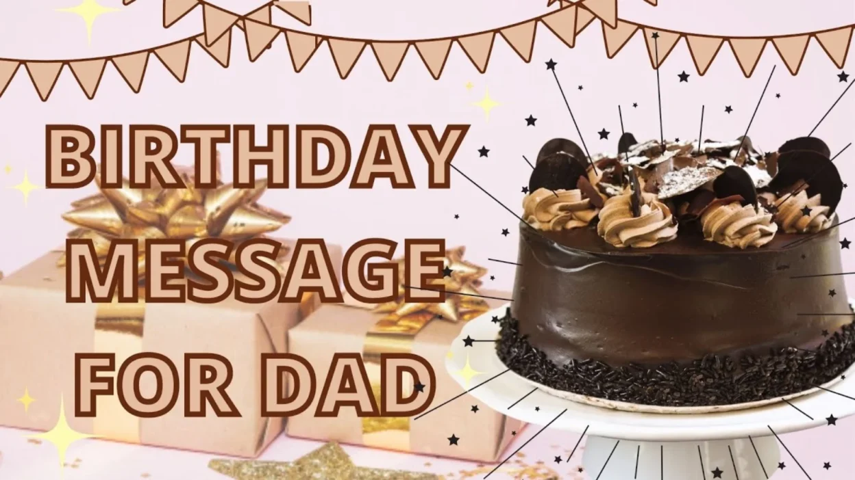 best birthday message for dad