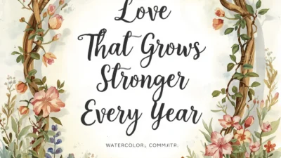 Love That Grows Stronger Every Year