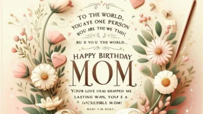 unique birthday wishes for mom